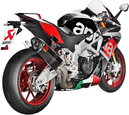 Akrapovic Evolution Line volledig uitlaatsysteem zwart - Aprilia TUONO V4 1100 (2017-2020) | Femon Parts