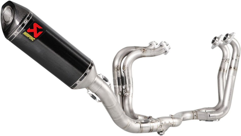 Akrapovic Evolution Line volledig uitlaatsysteem zwart - Aprilia TUONO V4 1100 (2017-2020) | Femon Parts
