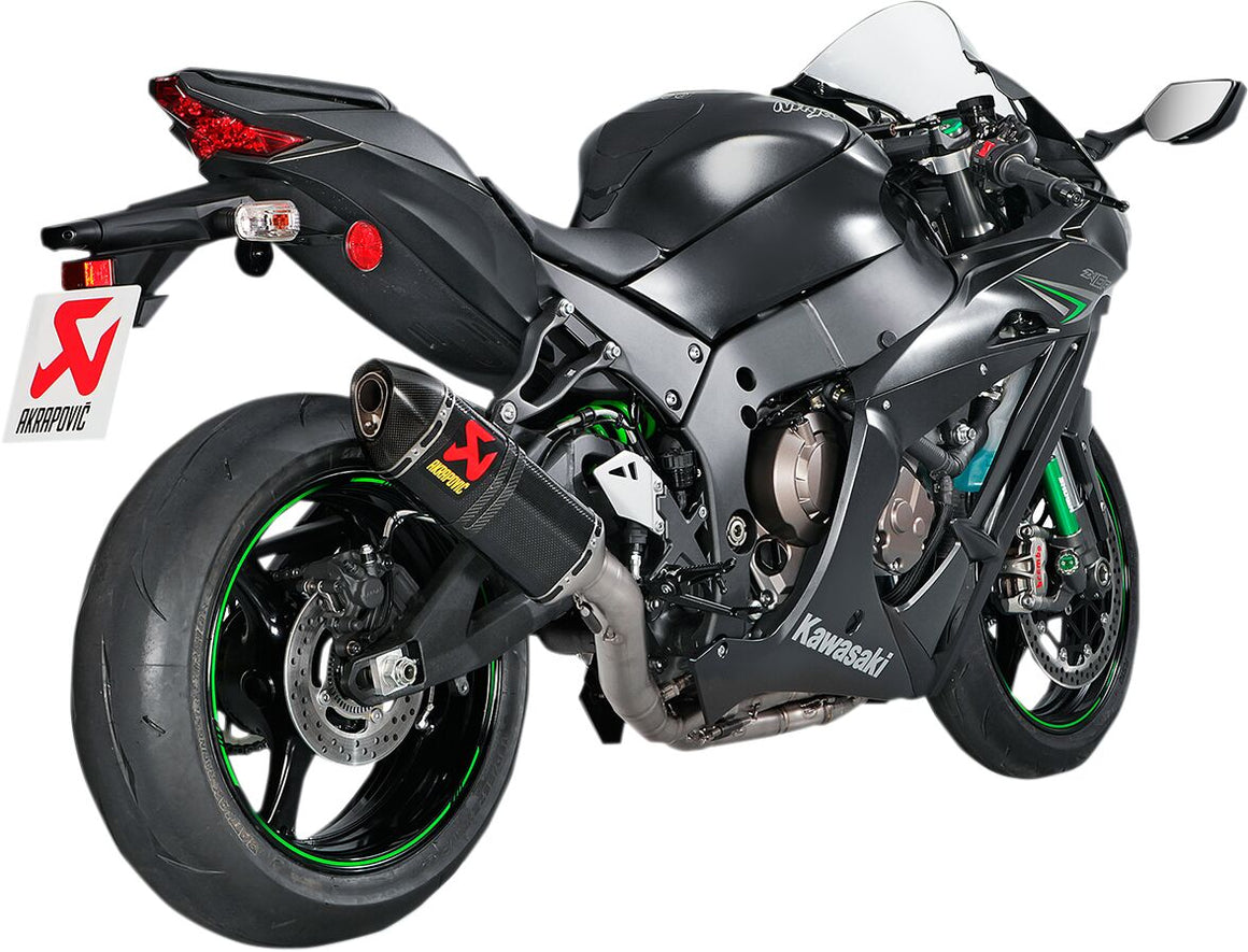 Akrapovic Evolution Line volledig uitlaatsysteem zwart - Kawasaki Ninja / Ninja KRT Edition e.a. (2016-2020) | Femon Parts