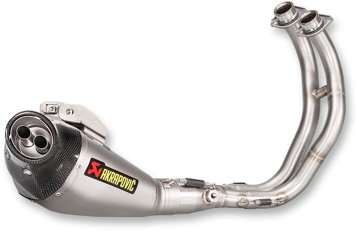 Akrapovic Racing Line volledig uitlaatsysteem zilver - Yamaha MT-07 / XSR-700 (2014-2020) | Femon Parts