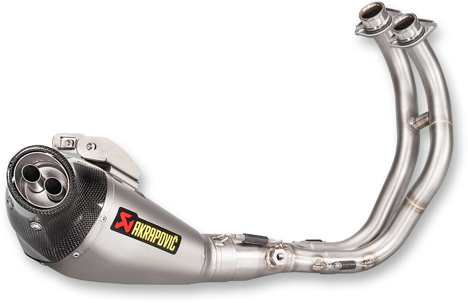 Akrapovic Racing Line Full Exhaust System Silver - Yamaha MT-07 / XSR-700 (2014-2020)