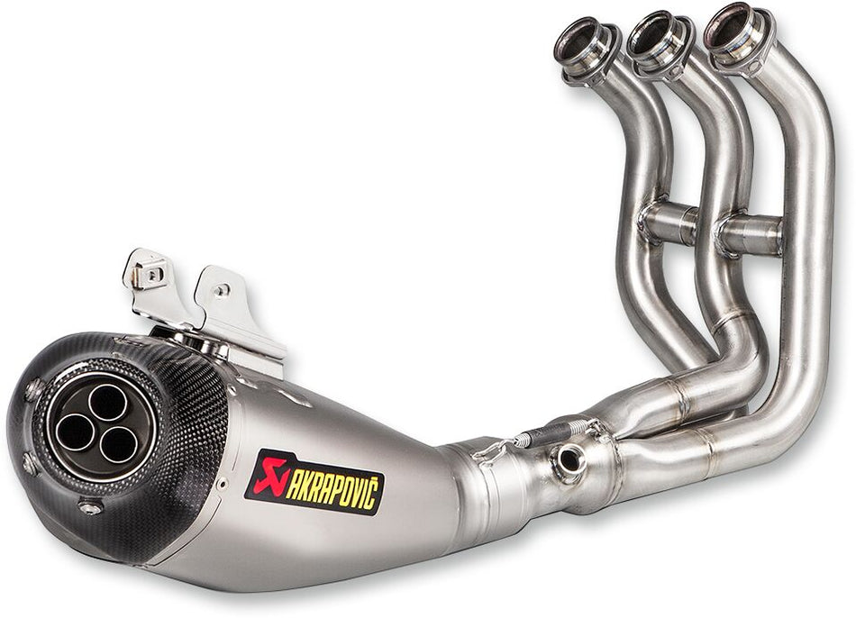 Akrapovic Racing Line volledig uitlaatsysteem zilver - Yamaha MT-07 / XSR-900 (2016-2021)