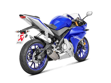 Akrapovic Racing Line volledig uitlaatsysteem zwart - Yamaha YZF R125 (2014-2018) | Femon Parts