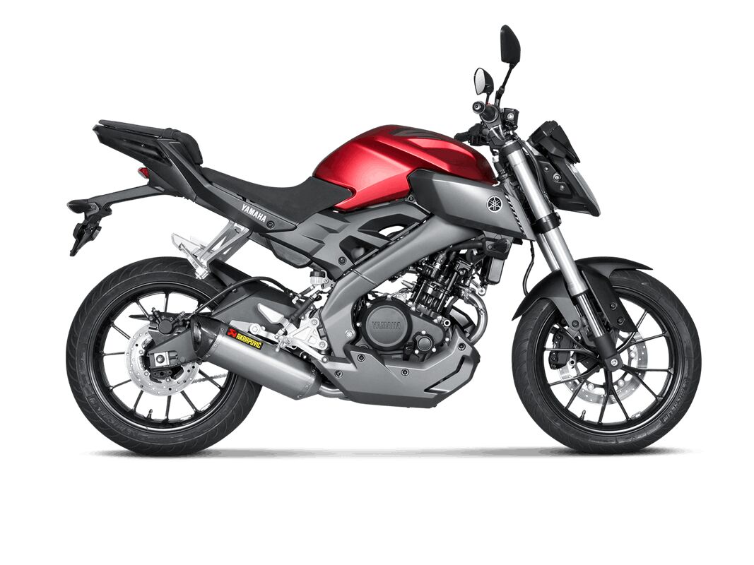 Akrapovic Racing Line volledig uitlaatsysteem zwart - Yamaha YZF R125 (2014-2018) | Femon Parts
