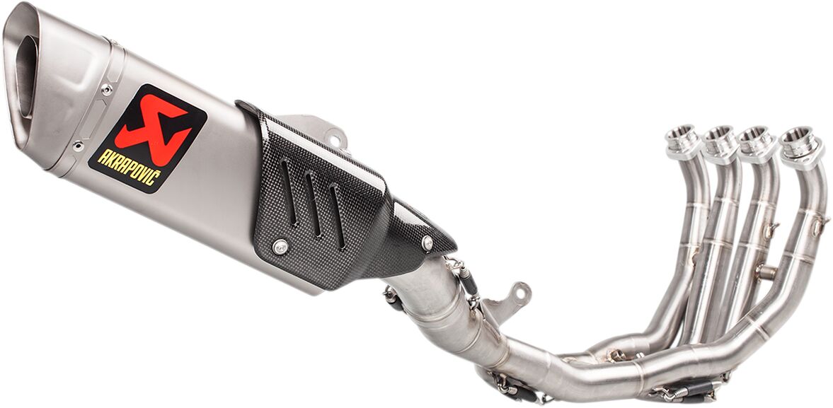 Akrapovic Evolution volledig uitlaatsysteem zilver - Yamaha YZF R6 (2006-2021) | Femon Parts