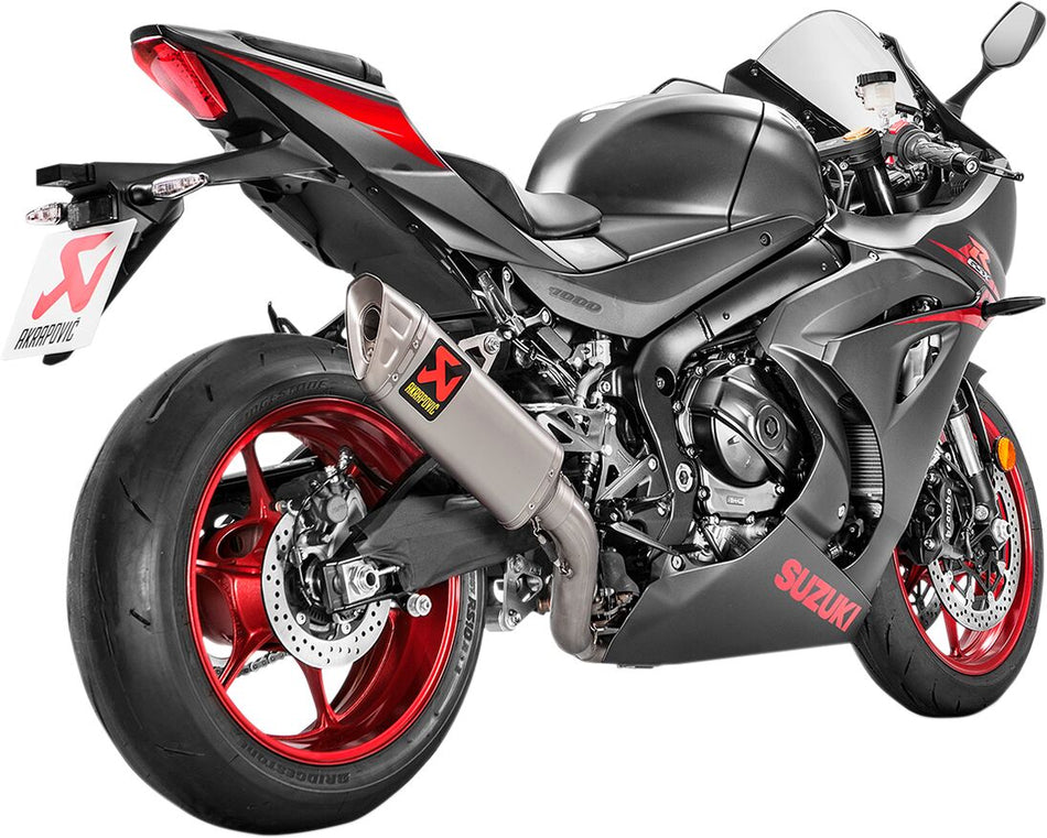 Akrapovic Evolution volledig uitlaatsysteem zilver - Suzuki GSX R-1000 (2017-2025) | Femon Parts