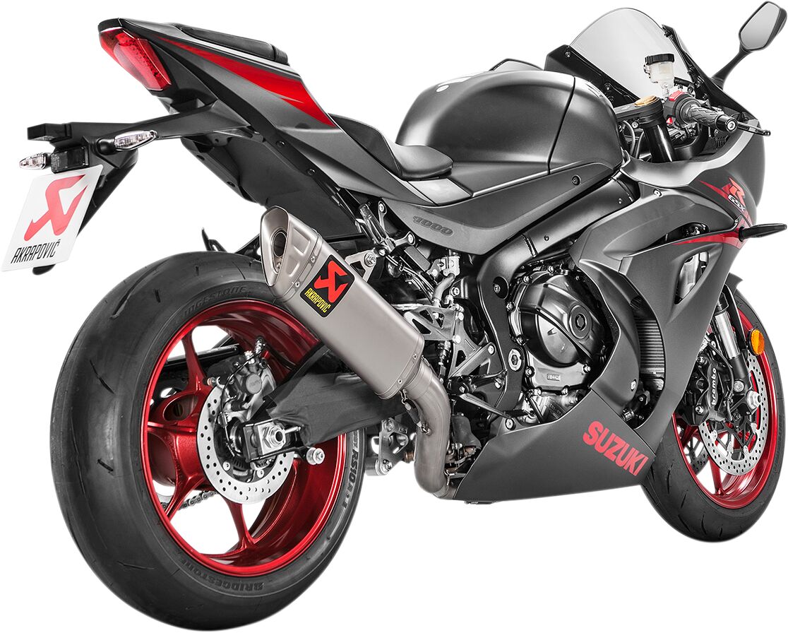 Akrapovic Racing Line volledig uitlaatsysteem titanium - Suzuki GSX R-1000 (2017-2025) | Femon Parts