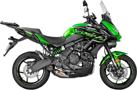 Akrapovic Racing Line volledig uitlaatsysteem zilver - Kawasaki KLE 650 / Versys e.a. (2017-2020) | Femon Parts