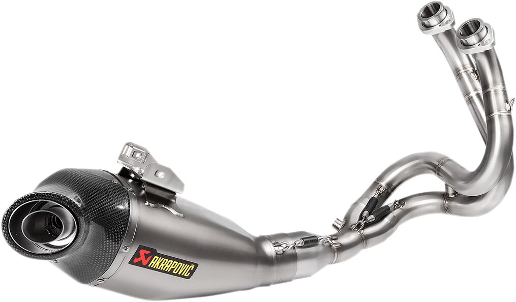 Akrapovic Racing Line volledig uitlaatsysteem zilver - Kawasaki KLE 650 / Versys e.a. (2017-2020) | Femon Parts