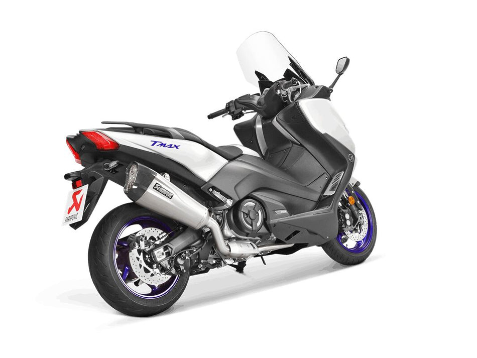 Akrapovic Racing Line volledig uitlaatsysteem zwart - Yamaha T-Max / T-Max DX e.a. (2017-2019) | Femon Parts