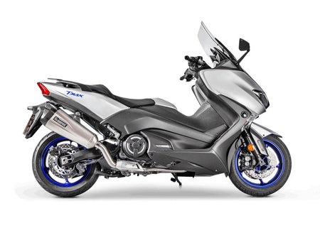 Akrapovic Racing Line volledig uitlaatsysteem zwart - Yamaha T-Max / T-Max DX e.a. (2017-2019) | Femon Parts