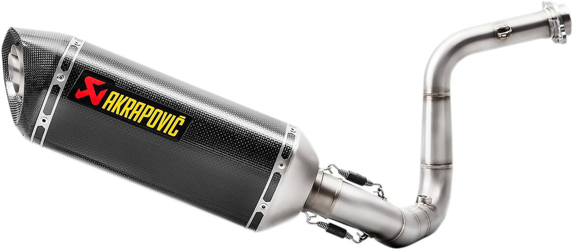 Akrapovic exhaust race ss/cf g310r gs - Bmw Edition 40 years GS / G 310 e.a. (2016-2024) | Femon Parts