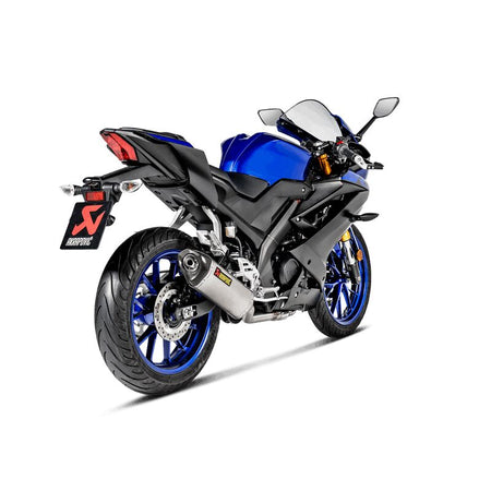 Akrapovic Racing Line volledig uitlaatsysteem zwart - Yamaha YZF R125 (2019-2020) | Femon Parts