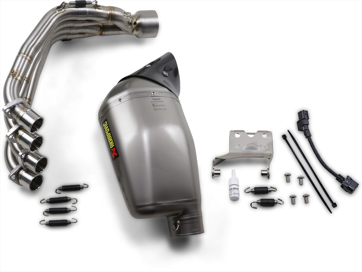 Akrapovic Racing Line volledig uitlaatsysteem carbon - Honda CB-650 / CB-650 F e.a. (2014-2019) | Femon Parts