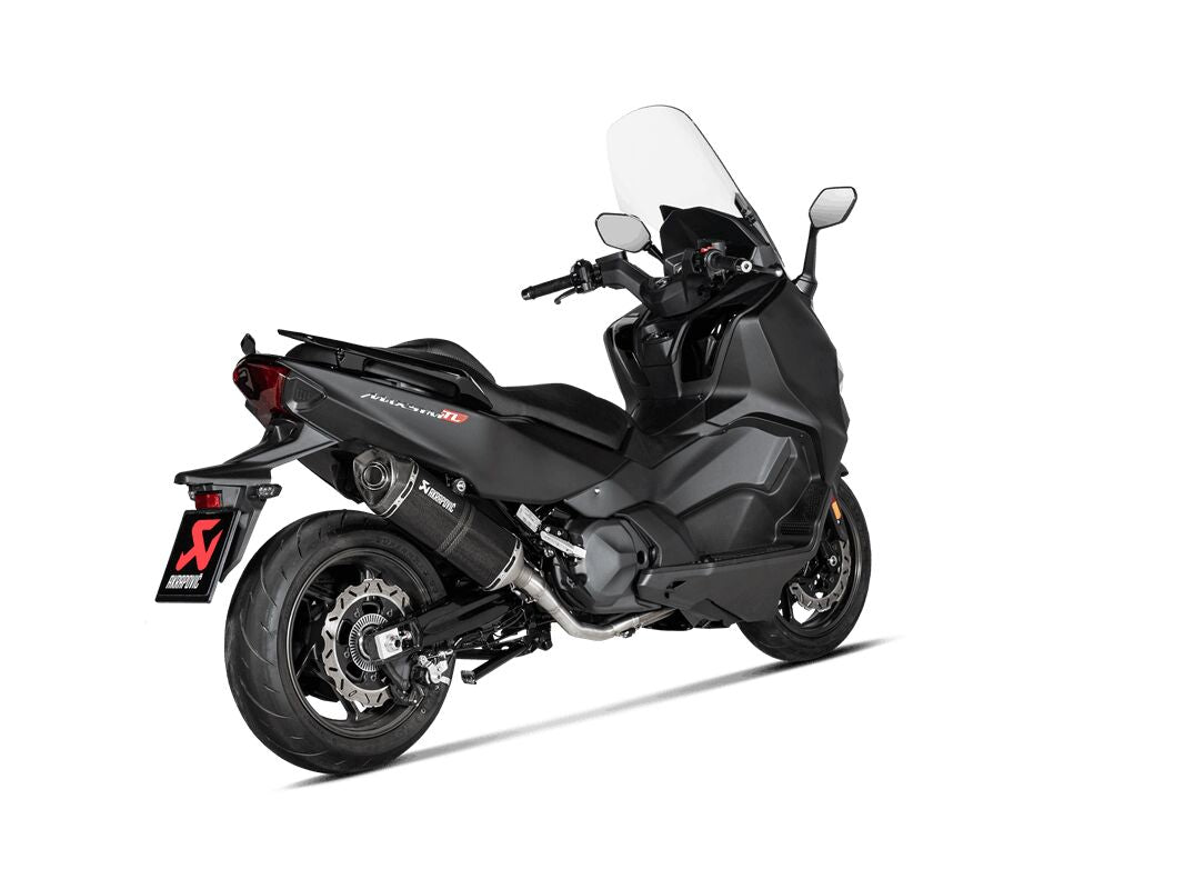 Akrapovic Racing Line volledig uitlaatsysteem zwart - Sym MAXSYM 500 TL (2020) | Femon Parts