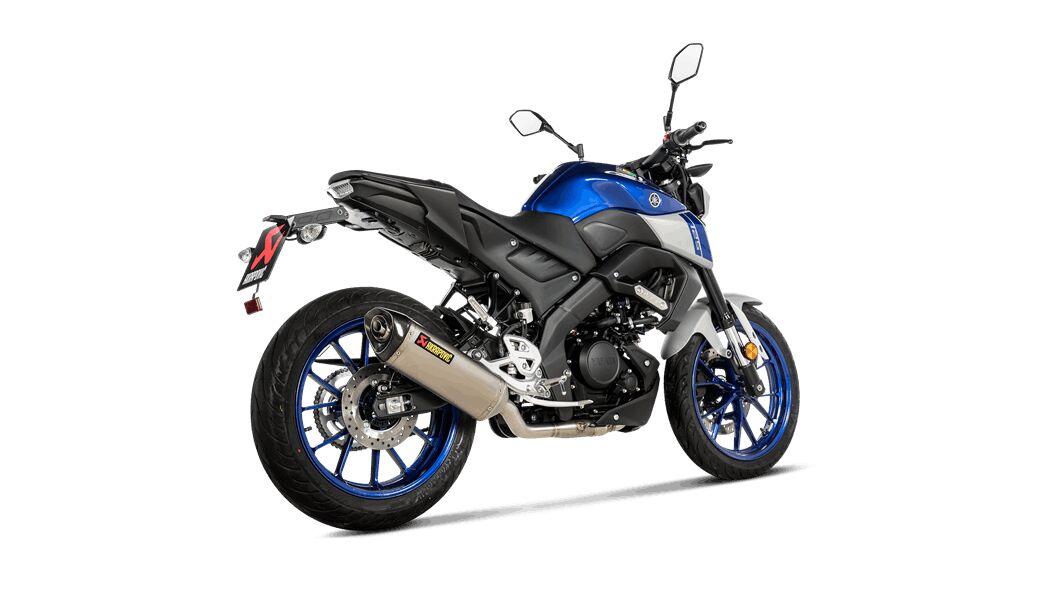 Akrapovic exhst rac ti/cf mt-125 - Yamaha YZF R125 (2021-2023) | Femon Parts