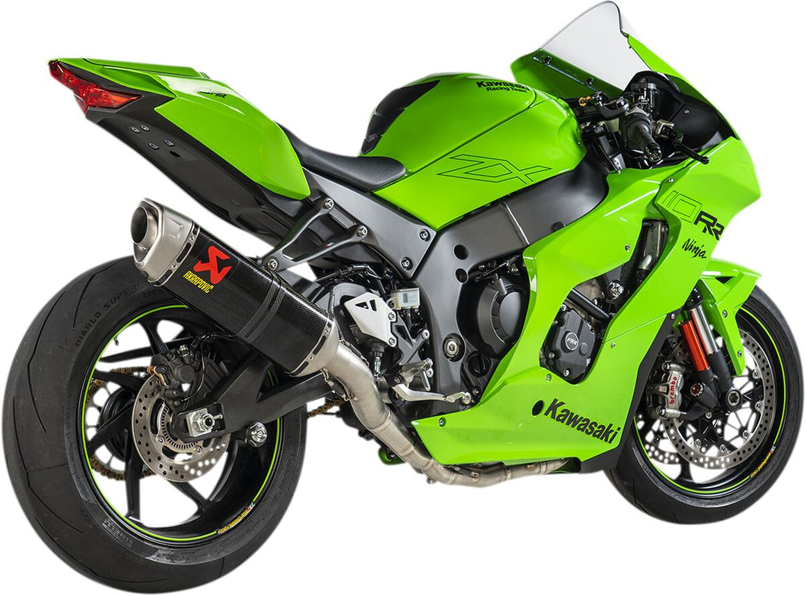 Akrapovic Evolution Line volledig uitlaatsysteem titanium - Kawasaki Ninja / Ninja 40th Anniversary e.a. | Femon Parts