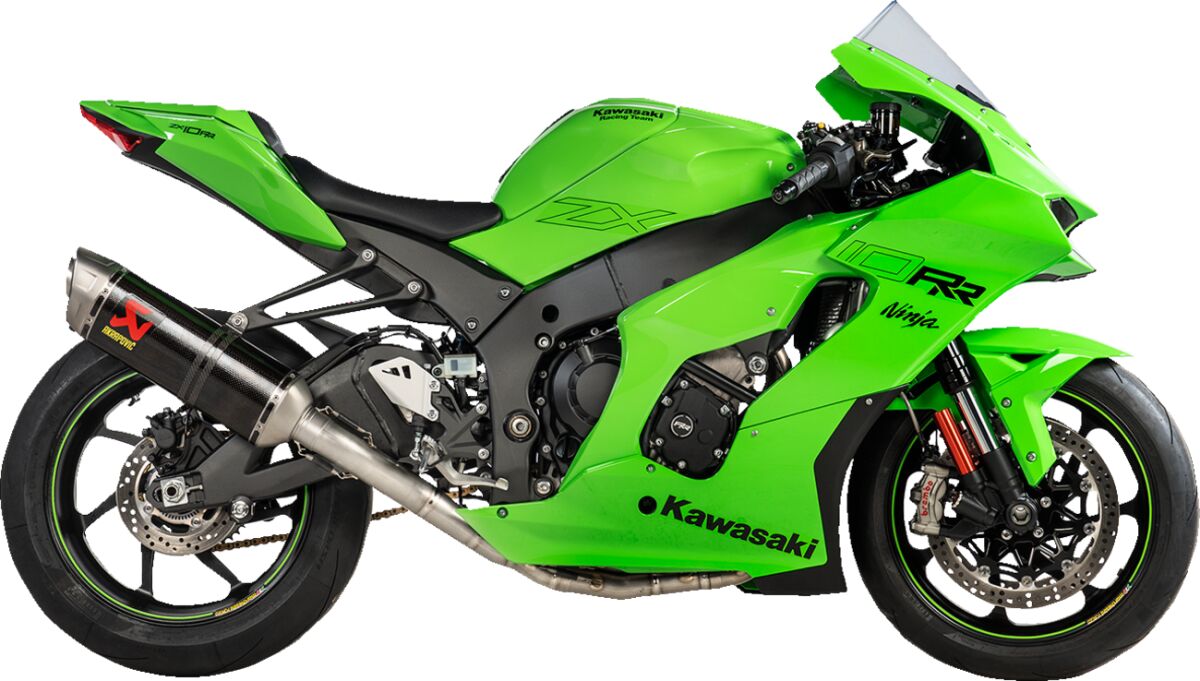 Akrapovic Evolution Line volledig uitlaatsysteem titanium - Kawasaki Ninja / Ninja 40th Anniversary e.a. | Femon Parts
