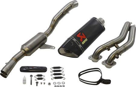 Akrapovic exhaust rac ss/cf rs 660 - Aprilia RS-660 / TUONO 660 (2021-2024) | Femon Parts