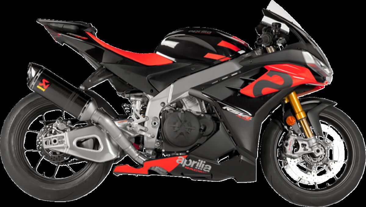 Akrapovic Evolution Line volledig uitlaatsysteem zwart - Aprilia TUONO V4 1100 (2021-2024) | Femon Parts
