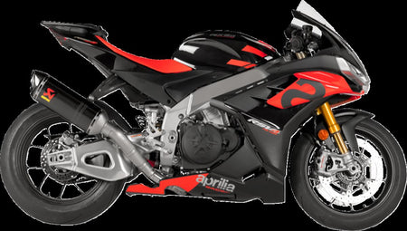 Akrapovic Evolution Line volledig uitlaatsysteem zwart - Aprilia TUONO V4 1100 (2021-2024) | Femon Parts