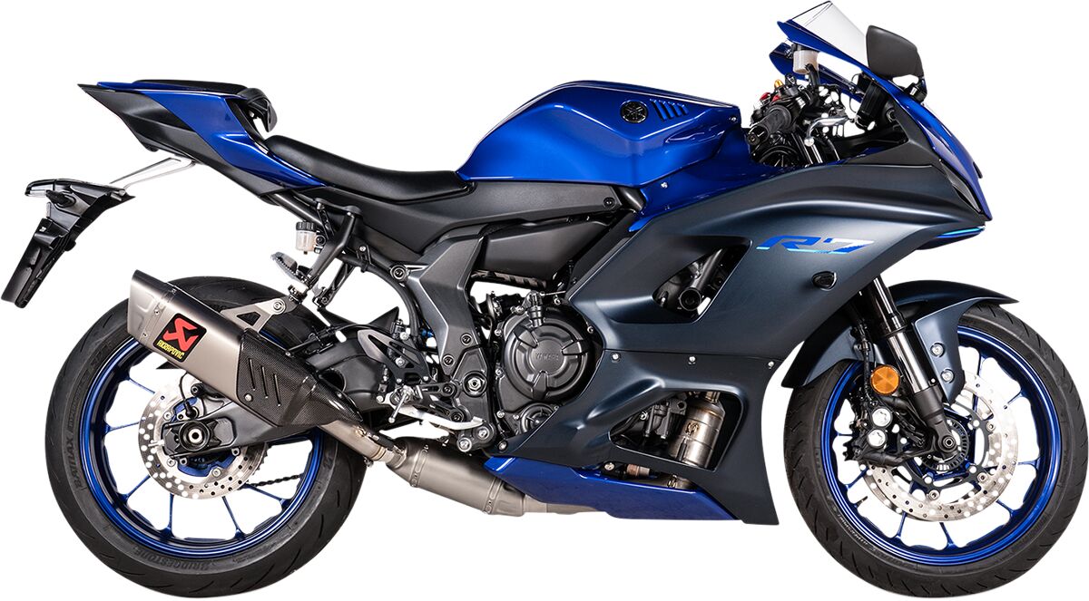 Akrapovic Racing Line volledig uitlaatsysteem - Yamaha R7 (2022-2025) | Femon Parts