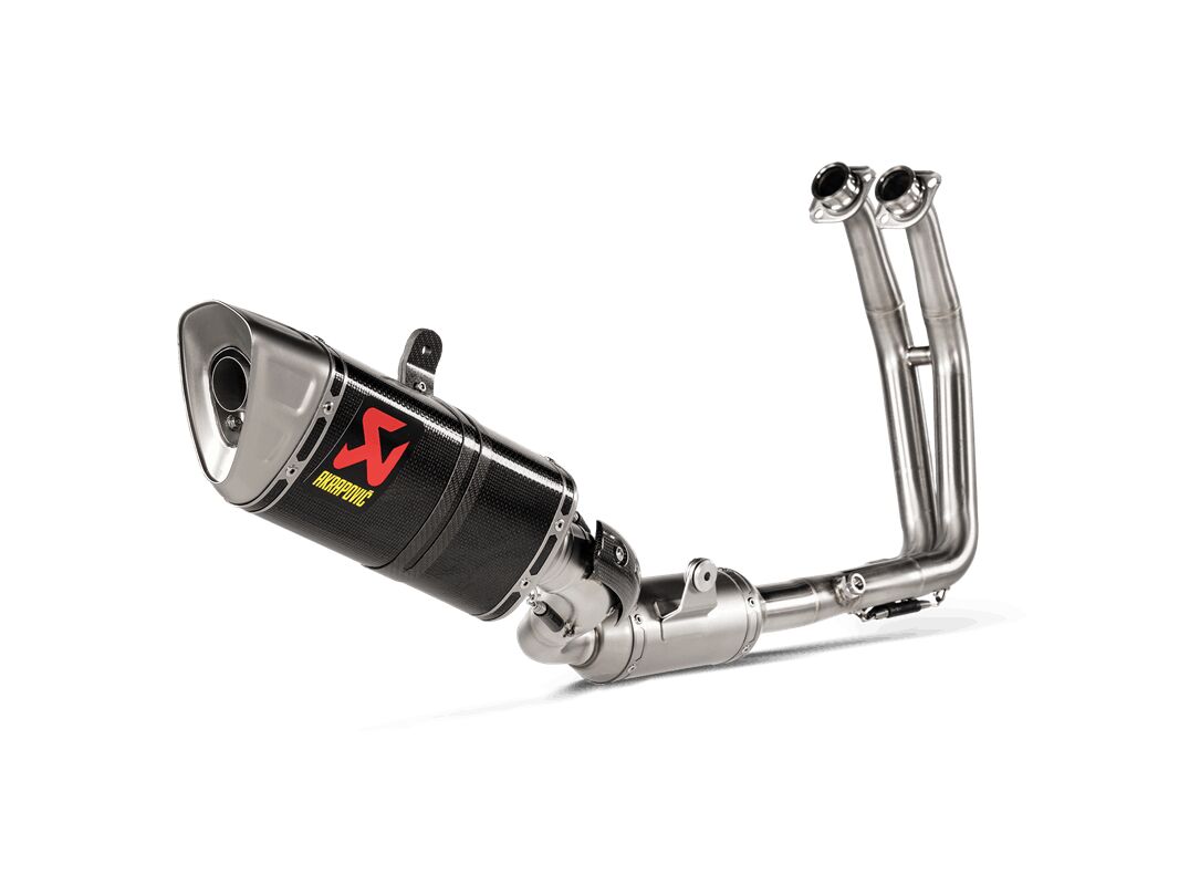 Akrapovic exhaust rac ss/cf gsx-8s - Suzuki GSX-8R 800 / GSX-8S 800 (2023-2024) | Femon Parts