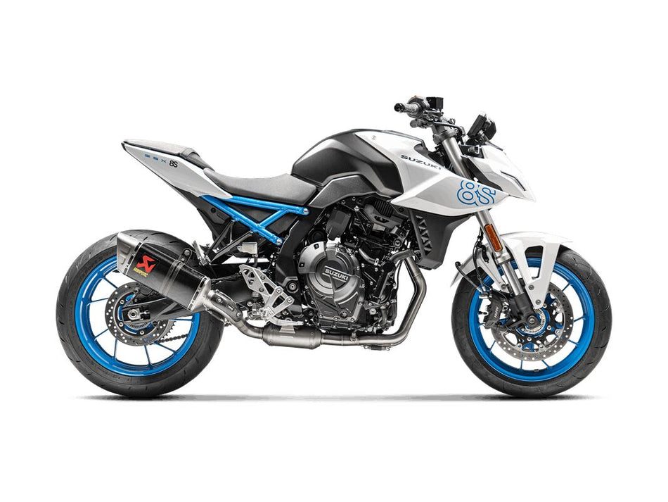 Akrapovic exhaust rac ss/cf gsx-8s - Suzuki GSX-8R 800 / GSX-8S 800 (2023-2024) | Femon Parts
