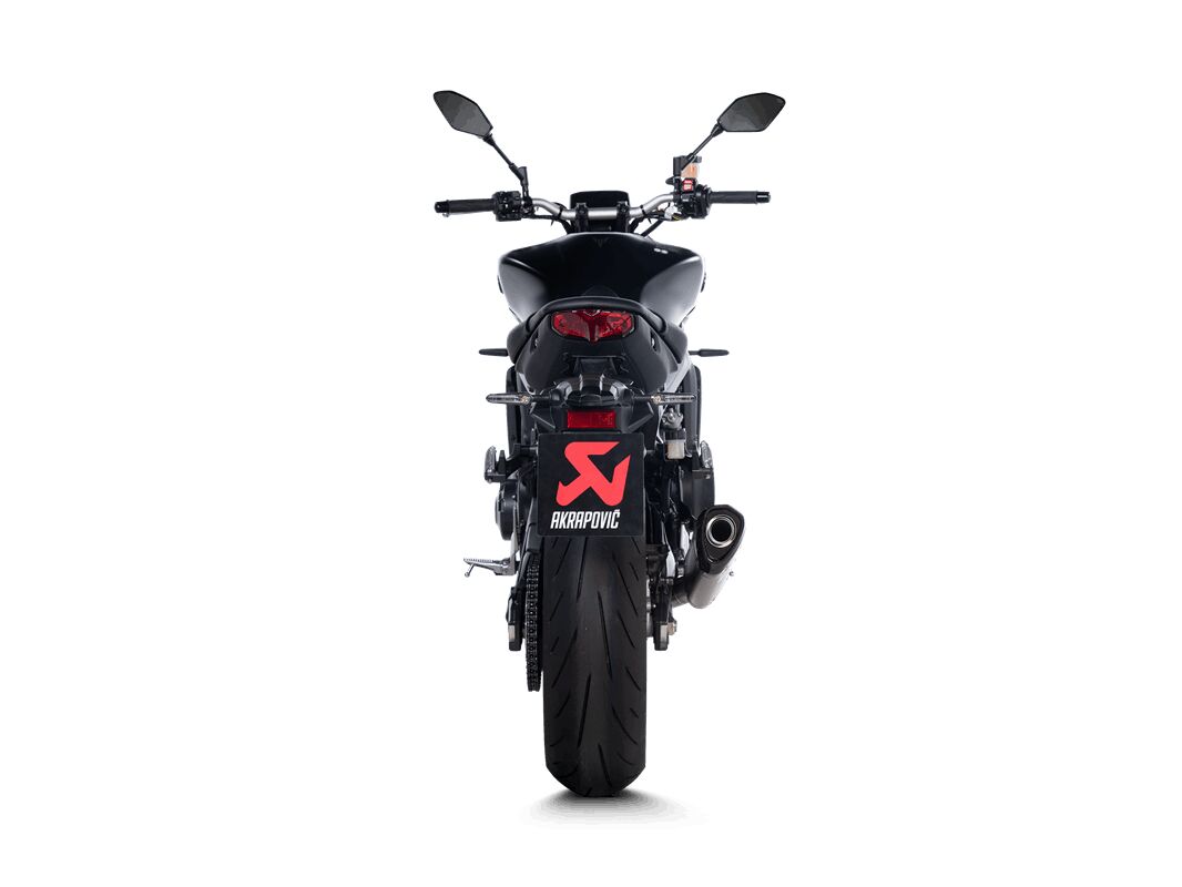 Akrapovic Racing Line volledig uitlaatsysteem zwart - Yamaha MT-09 / MT-09 SP (2021-2023) | Femon Parts