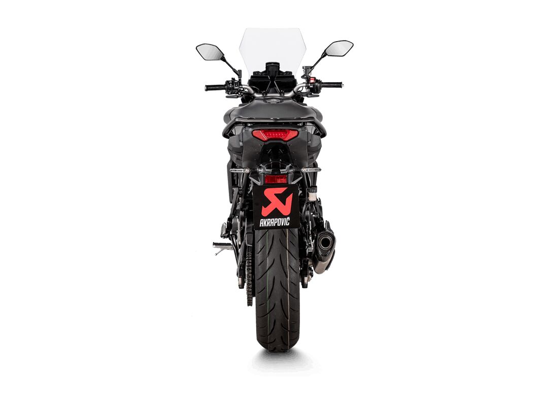 Akrapovic Racing Line volledig uitlaatsysteem zwart - Yamaha MT-09 / Tracer 9 (2021-2024) | Femon Parts