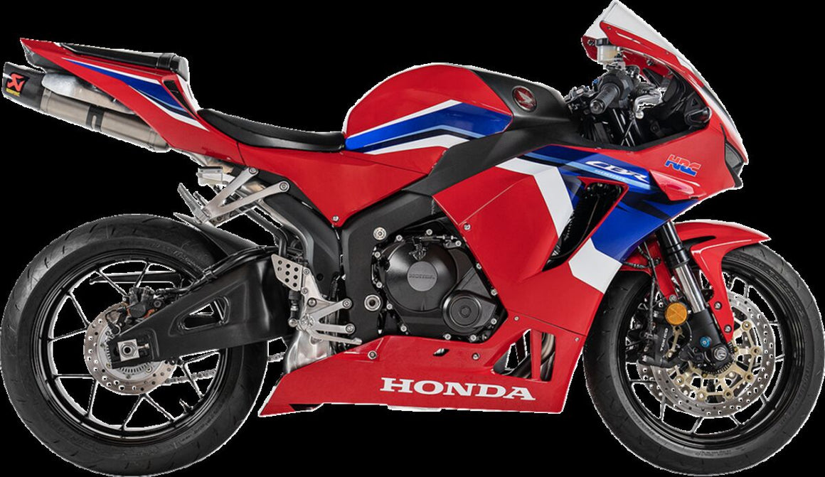 Akrapovic Evolution Line volledig uitlaatsysteem zwart - Honda CBR-600 RR (2005-2025) | Femon Parts