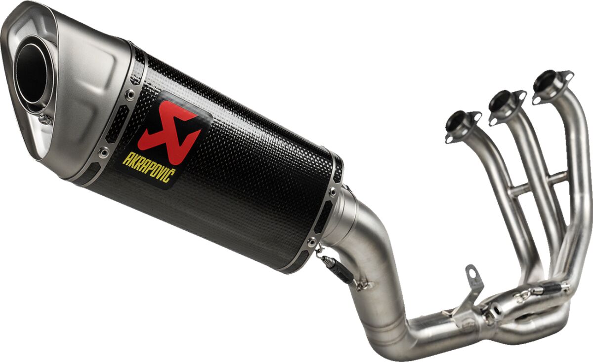 Akrapovic Racing Line volledig uitlaatsysteem zilver - Yamaha MT-09 / MT-09 SP (2021-2025) | Femon Parts
