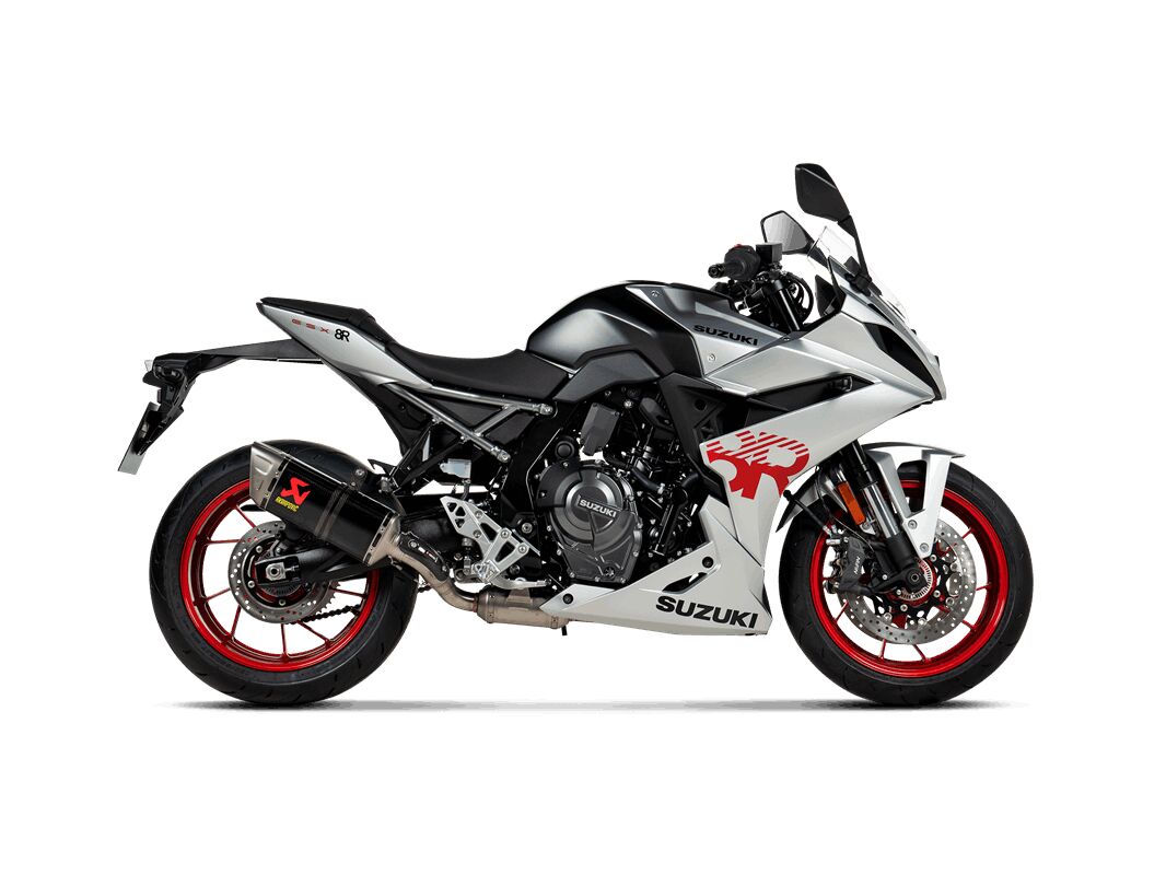 Akrapovic Racing Line volledig uitlaatsysteem titanium - Suzuki GSX-8R 800 / GSX-8S 800 (2025) | Femon Parts