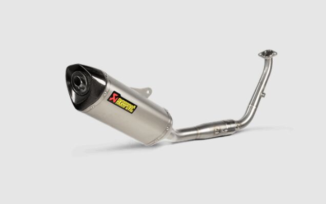 Akrapovic Racing Line volledig uitlaatsysteem zwart - Yamaha YZF R125 (2021-2023) | Femon Parts