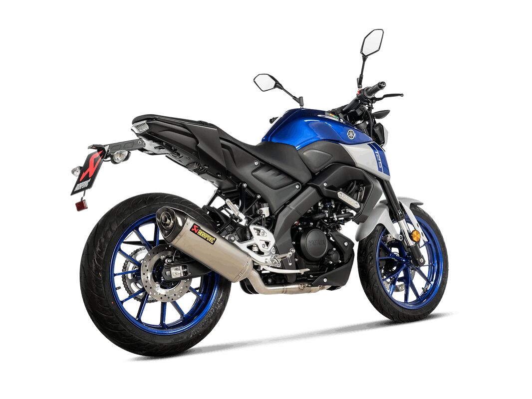 Akrapovic Racing Line volledig uitlaatsysteem zwart - Yamaha YZF R125 (2021-2023) | Femon Parts