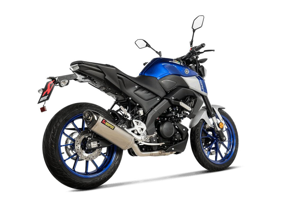 Akrapovic Racing Line volledig uitlaatsysteem zwart - Yamaha YZF R125 (2021-2023) | Femon Parts