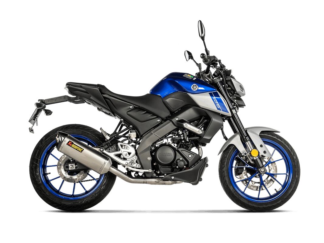 Akrapovic Racing Line volledig uitlaatsysteem zwart - Yamaha YZF R125 (2021-2023) | Femon Parts