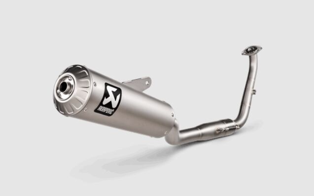 Akrapovic Racing Line volledig uitlaatsysteem titanium - Yamaha Legacy / XSR 125 (2022-2025) | Femon Parts