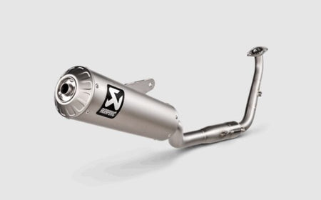 Akrapovic Racing Line volledig uitlaatsysteem titanium - Yamaha Legacy / XSR 125 (2022-2025) | Femon Parts