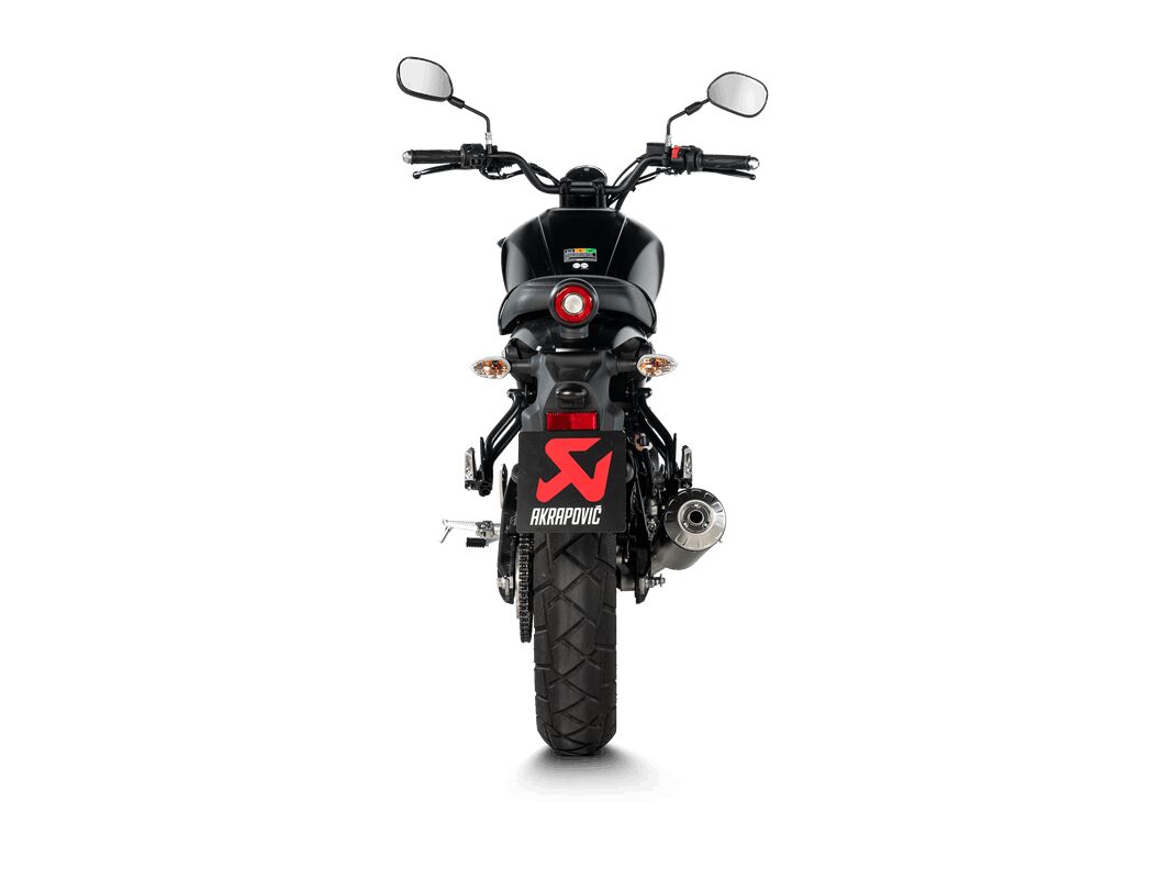 Akrapovic Racing Line volledig uitlaatsysteem titanium - Yamaha Legacy / XSR 125 (2022-2025) | Femon Parts
