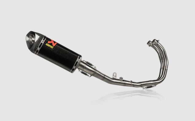 Akrapovic Racing Line volledig uitlaatsysteem zwart - Yamaha YZF R3 (2015-2021) | Femon Parts