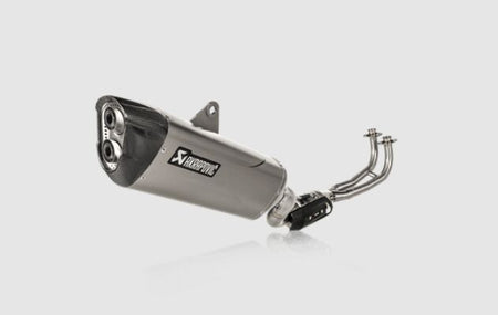 Akrapovic Racing Line volledig uitlaatsysteem zwart - Yamaha T-Max / T-Max 20th Anniversary e.a. (2020-2025) | Femon Parts