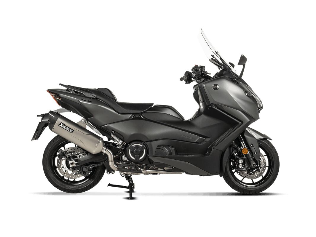 Akrapovic Racing Line volledig uitlaatsysteem zwart - Yamaha T-Max / T-Max 20th Anniversary e.a. (2020-2025) | Femon Parts