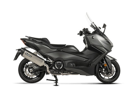 Akrapovic Racing Line volledig uitlaatsysteem zwart - Yamaha T-Max / T-Max 20th Anniversary e.a. (2020-2025) | Femon Parts