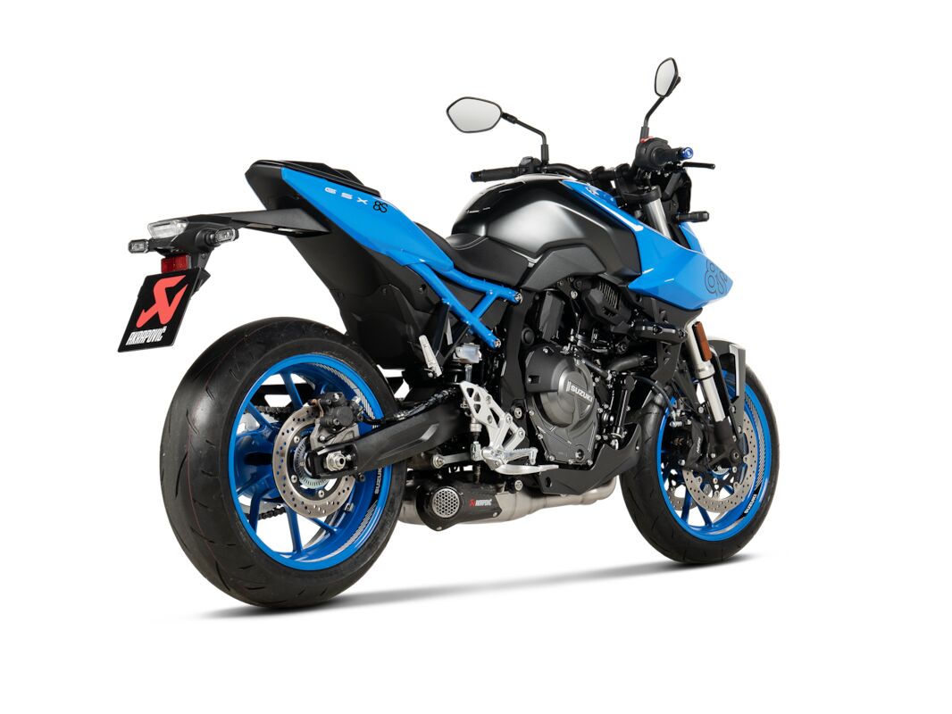 Akrapovic Racing Line volledig uitlaatsysteem zwart - Suzuki GSX-8R 800 / GSX-8S 800 (2023-2025) | Femon Parts