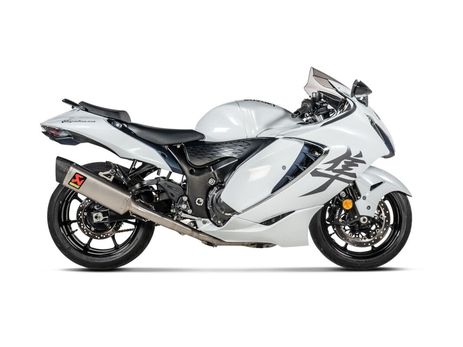 Akrapovic Racing Line volledig uitlaatsysteem zilver - Suzuki GSX 1300 / Hayabusa e.a. (2021-2025) | Femon Parts
