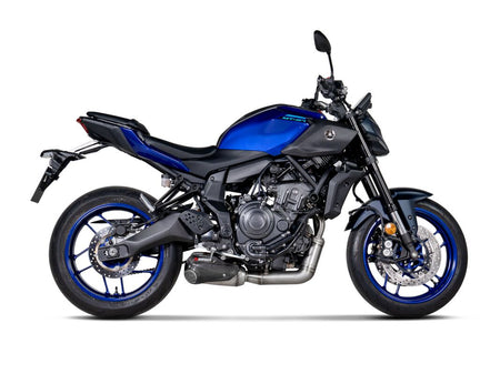 Akrapovic Racing Line volledig uitlaatsysteem zwart - Yamaha MT-07 (2020-2025) | Femon Parts