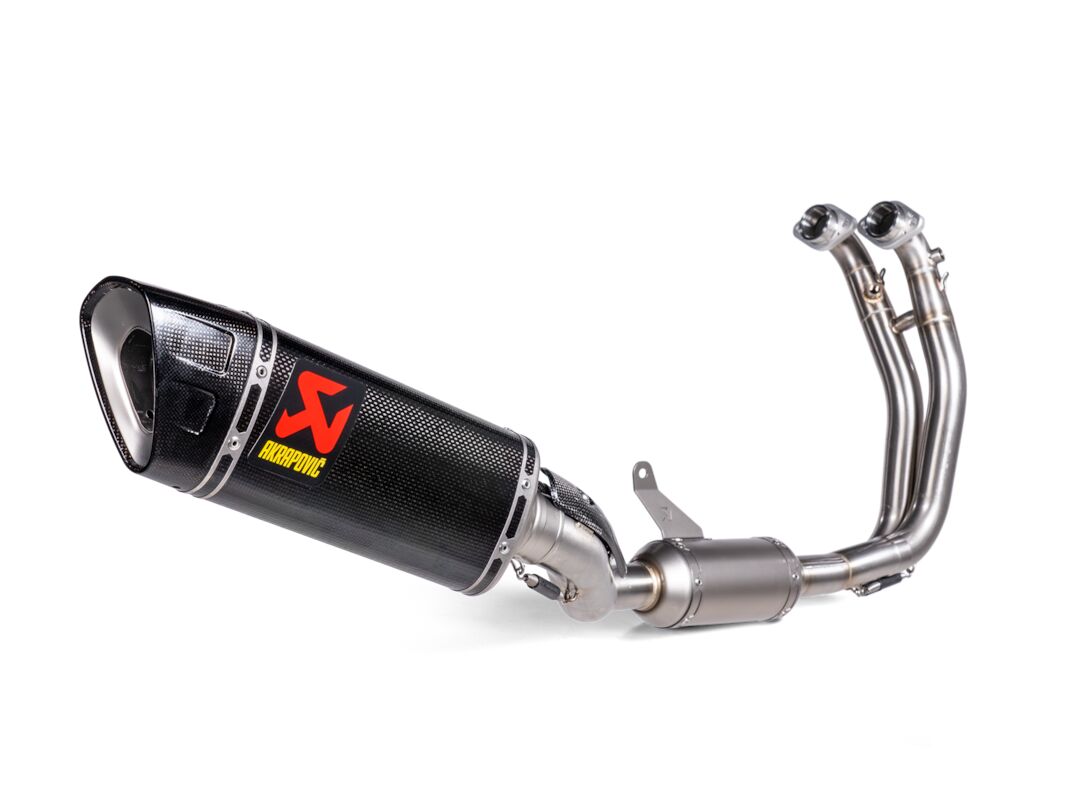 Akrapovic Racing Line volledig uitlaatsysteem zwart - Aprilia RS-660 / TUONO 660 (2021-2025) | Femon Parts