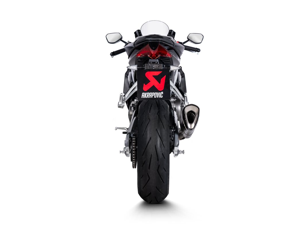 Akrapovic Racing Line volledig uitlaatsysteem zwart - Aprilia RS-660 / TUONO 660 (2021-2025) | Femon Parts