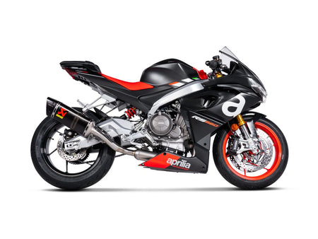 Akrapovic Racing Line volledig uitlaatsysteem zwart - Aprilia RS-660 / TUONO 660 (2021-2025) | Femon Parts